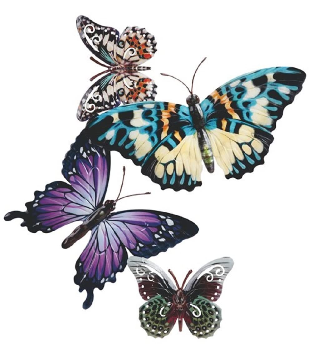 ICE ARMOR 17.25"W Butterfly Wall Plaque Ornament Decoration