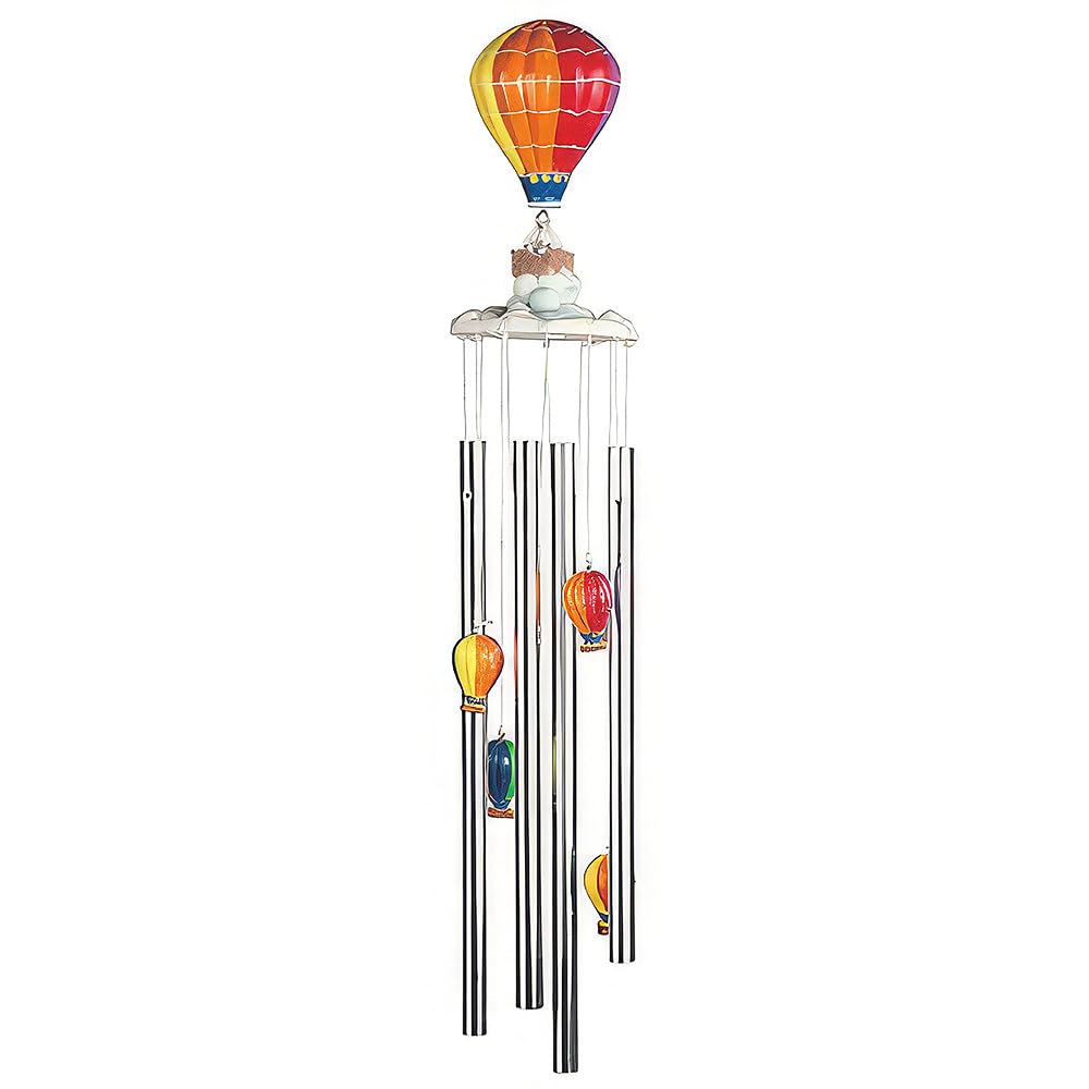ICE ARMOR 23" Long Air Balloon Round Top Wind Chime for Holiday Patio Garden Décor