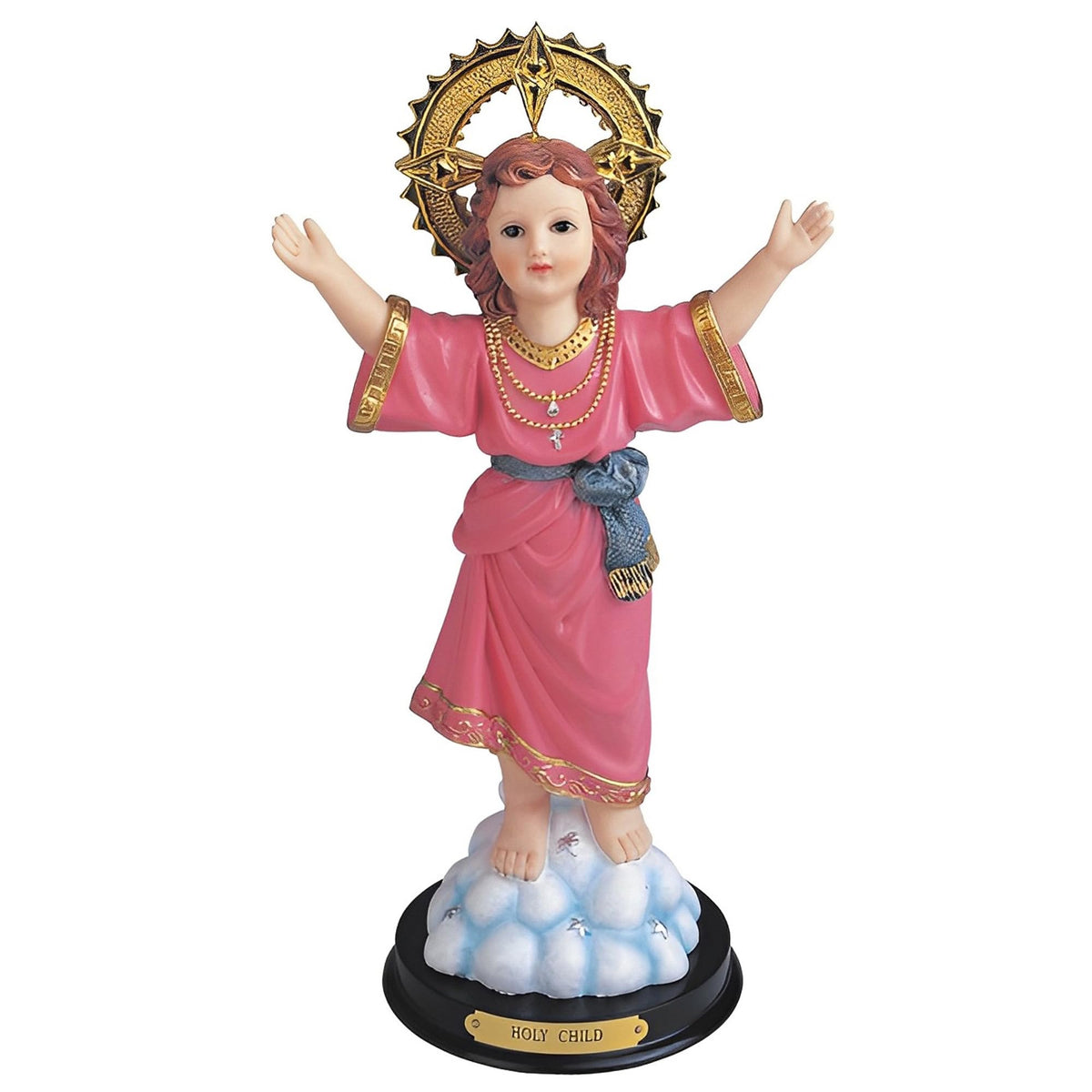 ICE ARMOR 12" H Holy Child Santo Divino Nino Statue Divine Child Jesus Holy Figurine Religious Decoration