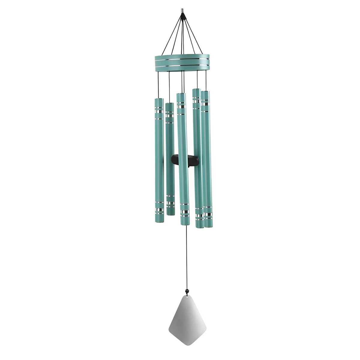 ICE ARMOR 36" Long Tuned Traditional Teal Wind Chime
