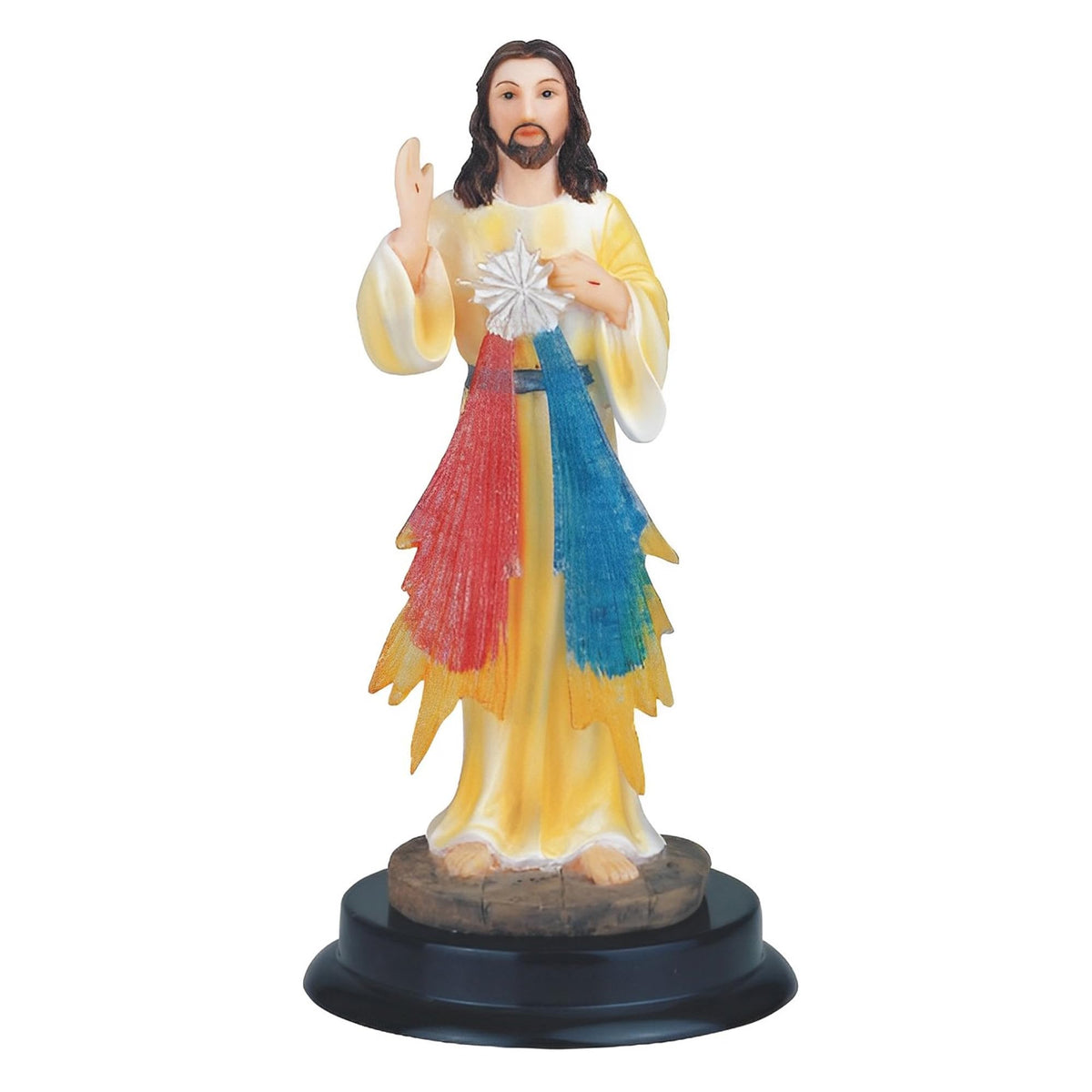 ICE ARMOR 5" H Jesus Divine Mercy Statue Holy Figurine Religious Decoration