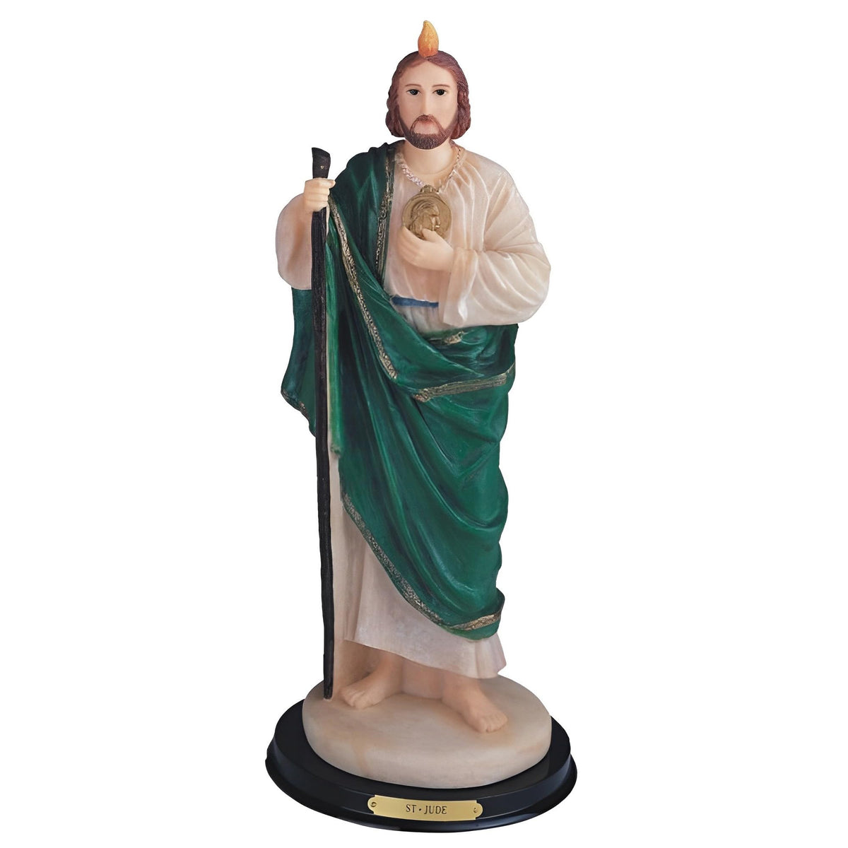 ICE ARMOR 9" H Saint Jude Statue Holy Figurine Religious Decoration